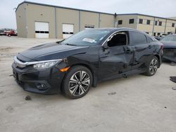 Salvage cars for sale at Wilmer, TX auction: 2016 Honda Civic EX