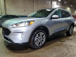 Salvage cars for sale at Woodhaven, MI auction: 2021 Ford Escape SEL