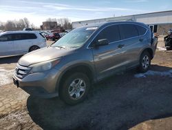 Salvage cars for sale at New Britain, CT auction: 2012 Honda CR-V LX