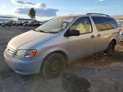 Toyota salvage cars for sale: 2001 Toyota Sienna LE