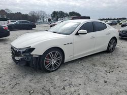 Salvage cars for sale at Loganville, GA auction: 2018 Maserati Ghibli Luxury