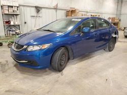 Salvage vehicles for parts for sale at auction: 2013 Honda Civic LX