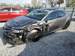 Salvage cars for sale at Riverview, FL auction: 2021 Toyota Camry XSE