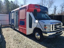 Salvage trucks for sale at Mebane, NC auction: 2015 Ford Econoline E450 Super Duty Cutaway Van