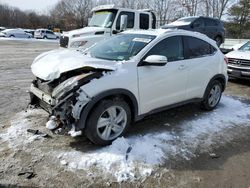 Salvage cars for sale at North Billerica, MA auction: 2019 Honda HR-V EXL