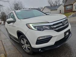 Salvage SUVs for sale at auction: 2016 Honda Pilot EXL