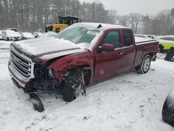 Salvage cars for sale at North Billerica, MA auction: 2016 GMC Sierra K1500 SLE