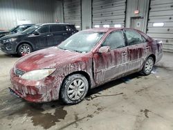 Salvage cars for sale at Franklin, WI auction: 2005 Toyota Camry LE