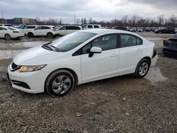 Honda Civic salvage cars for sale: 2015 Honda Civic LX