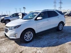 Salvage cars for sale at Elgin, IL auction: 2018 Chevrolet Equinox LT