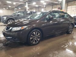 Salvage cars for sale at Blaine, MN auction: 2014 Honda Civic EX