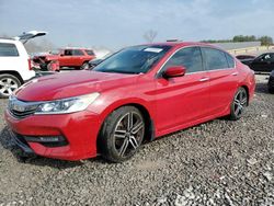 Salvage cars for sale at Hueytown, AL auction: 2016 Honda Accord Sport