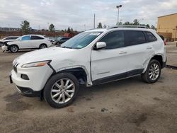 Salvage Cars with No Bids Yet For Sale at auction: 2017 Jeep Cherokee Limited