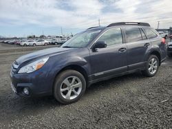 Salvage cars for sale at Eugene, OR auction: 2013 Subaru Outback 2.5I Limited