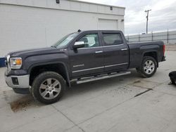 Salvage cars for sale at Farr West, UT auction: 2014 GMC Sierra K1500 SLT