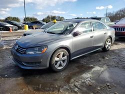 Salvage cars for sale at East Granby, CT auction: 2012 Volkswagen Passat SE