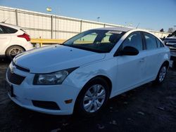 Salvage cars for sale at Dyer, IN auction: 2012 Chevrolet Cruze LS