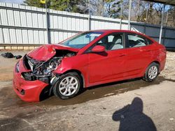 Salvage cars for sale at Austell, GA auction: 2013 Hyundai Accent GLS