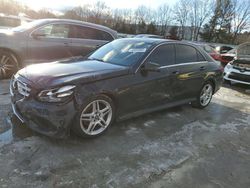 Salvage cars for sale at North Billerica, MA auction: 2014 Mercedes-Benz E 350 4matic