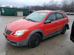 Salvage cars for sale at Ellwood City, PA auction: 2004 Pontiac Vibe