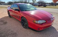 Salvage cars for sale at Oklahoma City, OK auction: 2004 Chevrolet Monte Carlo SS Supercharged