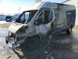 Salvage cars for sale at Chicago Heights, IL auction: 2018 Dodge RAM Promaster 2500 2500 High