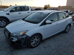 Salvage cars for sale at Mentone, CA auction: 2016 Ford Focus SE