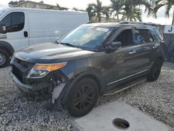 Vehiculos salvage en venta de Copart Opa Locka, FL: 2015 Ford Explorer XLT