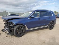 Salvage cars for sale at Homestead, FL auction: 2022 BMW X7 XDRIVE40I