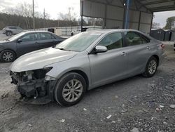 Salvage cars for sale at Cartersville, GA auction: 2015 Toyota Camry LE