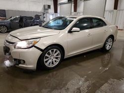 Salvage cars for sale at Avon, MN auction: 2015 Chevrolet Malibu 2LT