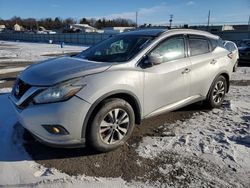 Salvage cars for sale at Pennsburg, PA auction: 2015 Nissan Murano S