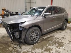 Salvage cars for sale at Appleton, WI auction: 2023 Acura MDX Advance