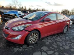 Salvage cars for sale at New Britain, CT auction: 2016 Hyundai Elantra SE