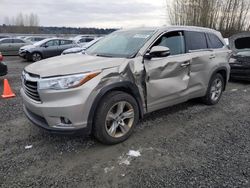 Toyota salvage cars for sale: 2014 Toyota Highlander Limited