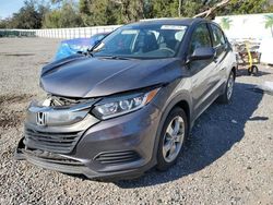 Salvage cars for sale at Riverview, FL auction: 2022 Honda HR-V LX