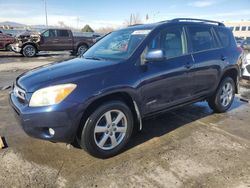 Salvage cars for sale at Littleton, CO auction: 2007 Toyota Rav4 Limited