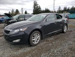 Salvage cars for sale at Graham, WA auction: 2013 KIA Optima LX