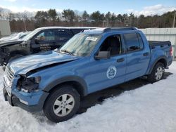 Salvage cars for sale at Exeter, RI auction: 2009 Ford Explorer Sport Trac XLT