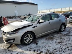 Salvage cars for sale at Portland, MI auction: 2013 KIA Optima LX