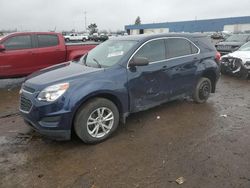 Salvage Cars with No Bids Yet For Sale at auction: 2017 Chevrolet Equinox LS