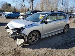 Salvage cars for sale at Portland, OR auction: 2014 Subaru Impreza Sport Limited