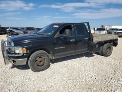 Salvage trucks for sale at Temple, TX auction: 2005 Dodge RAM 3500 ST