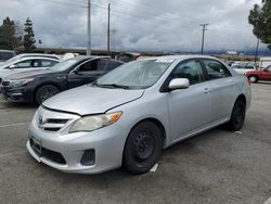 Salvage cars for sale at Rancho Cucamonga, CA auction: 2012 Toyota Corolla Base