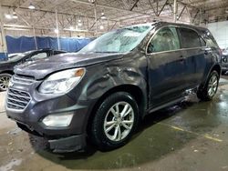 Salvage cars for sale at Woodhaven, MI auction: 2016 Chevrolet Equinox LT