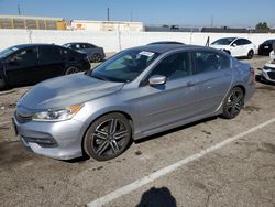 Honda salvage cars for sale: 2016 Honda Accord Sport