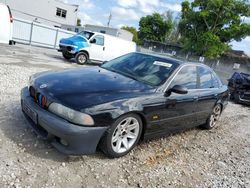 Salvage cars for sale at Opa Locka, FL auction: 2002 BMW 525 I Automatic