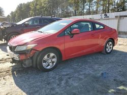 Honda salvage cars for sale: 2013 Honda Civic LX