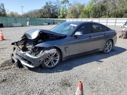 Salvage cars for sale at Riverview, FL auction: 2015 BMW 428 XI Gran Coupe Sulev