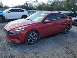 Salvage cars for sale at Riverview, FL auction: 2023 Hyundai Elantra SEL